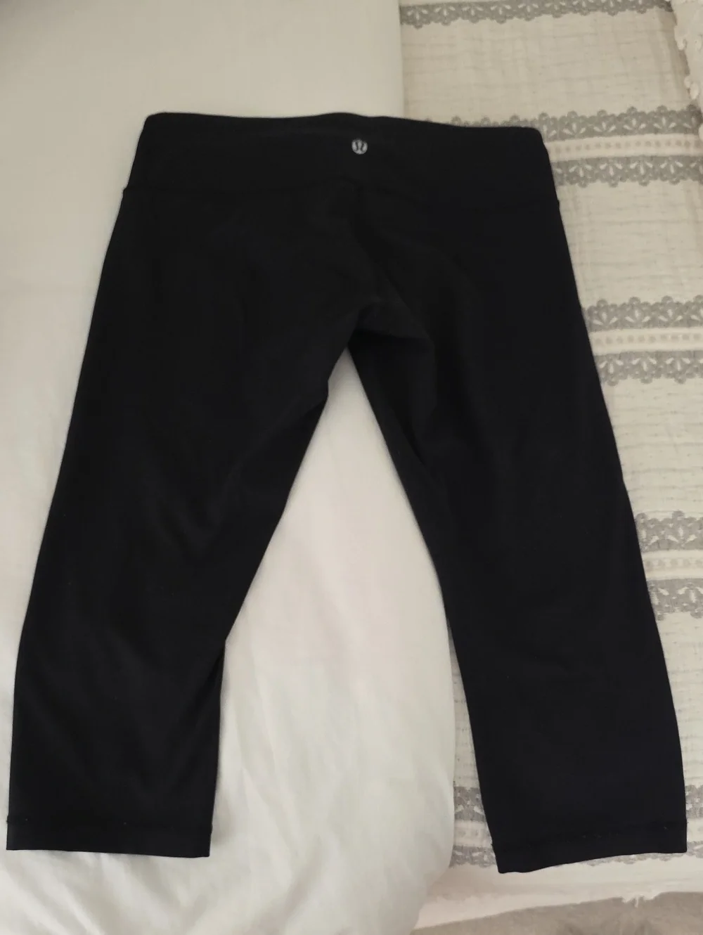 Lululemon Black Stretch Capris